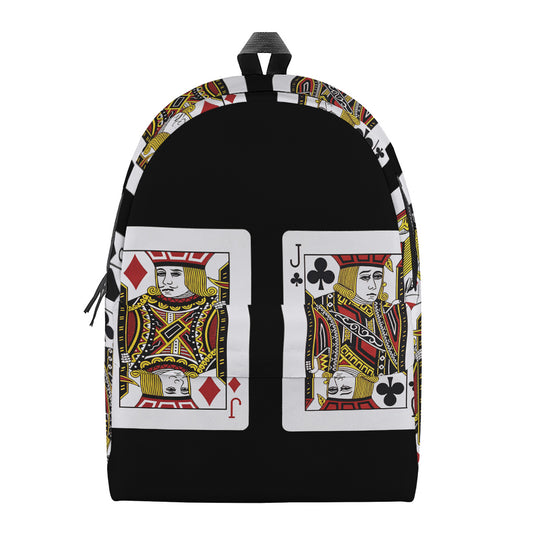 Four Jacks Playing Cards Print Backpack