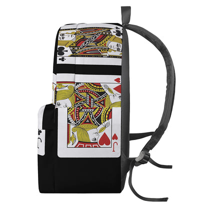 Four Jacks Playing Cards Print Backpack
