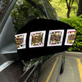 Four Jacks Playing Cards Print Car Side Mirror Covers