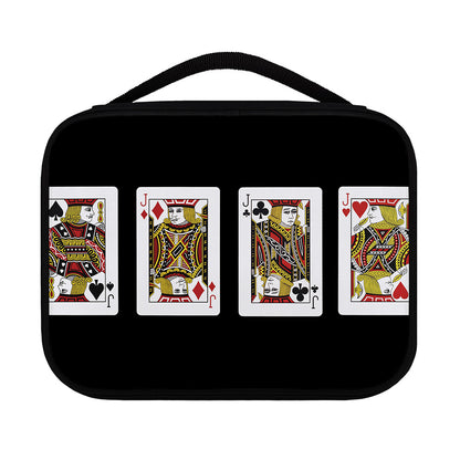 Four Jacks Playing Cards Print Classic Bible Case