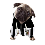 Four Jacks Playing Cards Print Dog Zip Up Hoodie