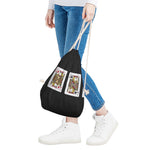 Four Jacks Playing Cards Print Drawstring Bag