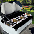 Four Jacks Playing Cards Print Golf Cart Seat Cover