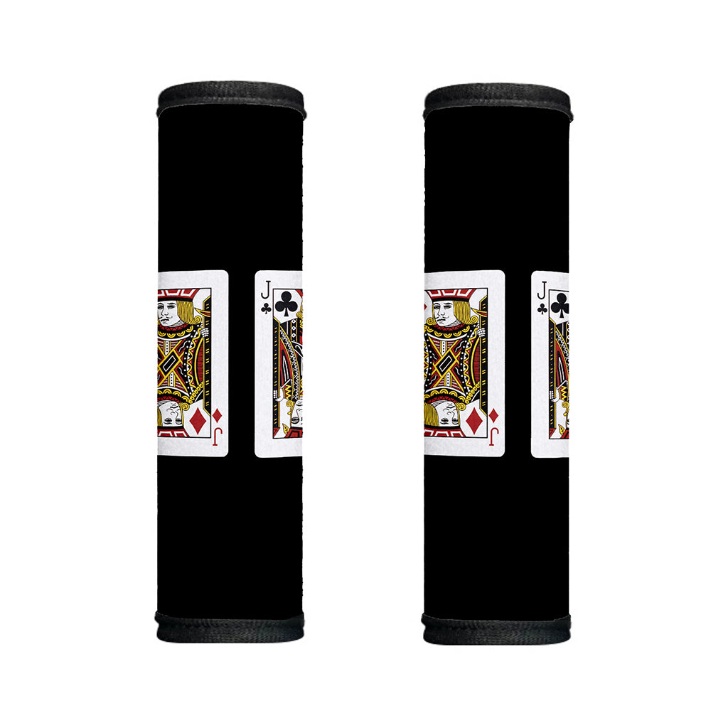 Four Jacks Playing Cards Print Handle Covers