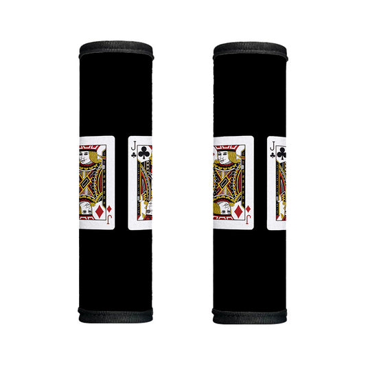 Four Jacks Playing Cards Print Handle Covers
