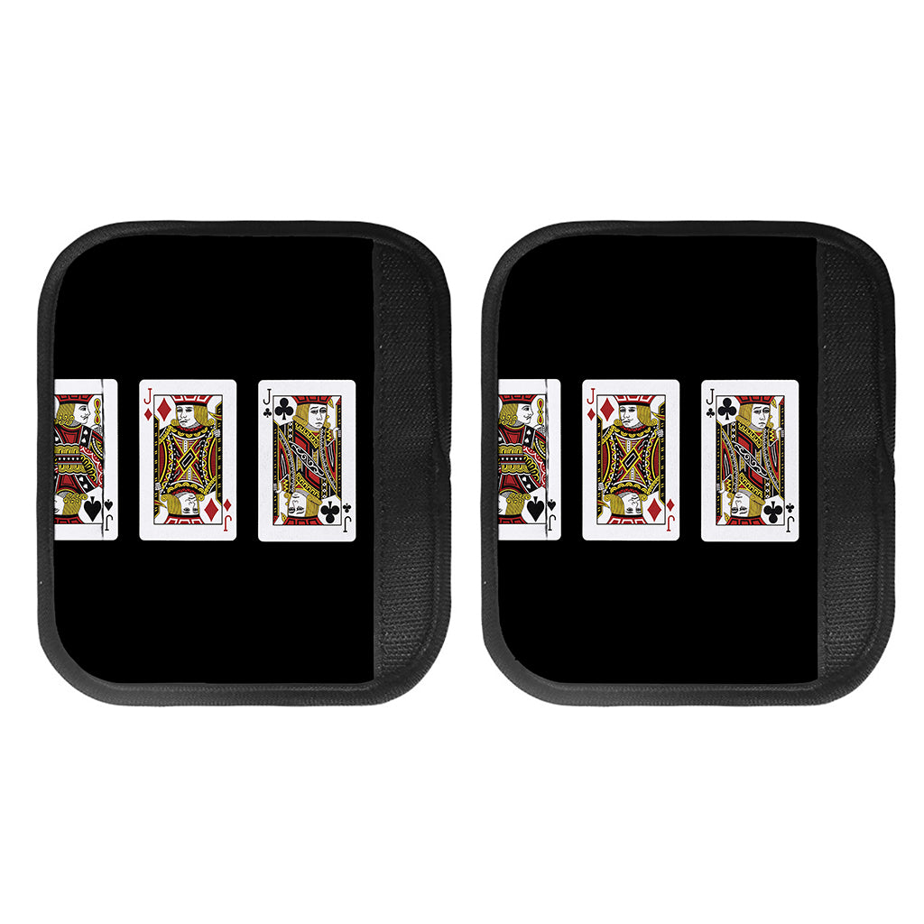 Four Jacks Playing Cards Print Handle Covers