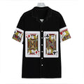 Four Jacks Playing Cards Print Hawaiian Shirt