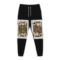 Four Jacks Playing Cards Print Jogger Pants