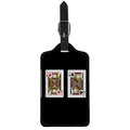 Four Jacks Playing Cards Print Luggage Tag