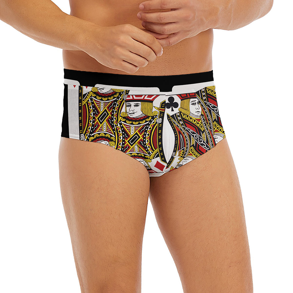 Four Jacks Playing Cards Print Men's Briefs