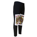 Four Jacks Playing Cards Print Men's Compression Pants