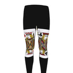 Four Jacks Playing Cards Print Men's leggings