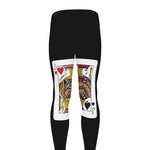 Four Jacks Playing Cards Print Men's leggings