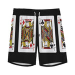 Four Jacks Playing Cards Print Men's Sports Shorts