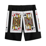 Four Jacks Playing Cards Print Men's Sports Shorts