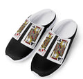 Four Jacks Playing Cards Print Mesh Casual Shoes