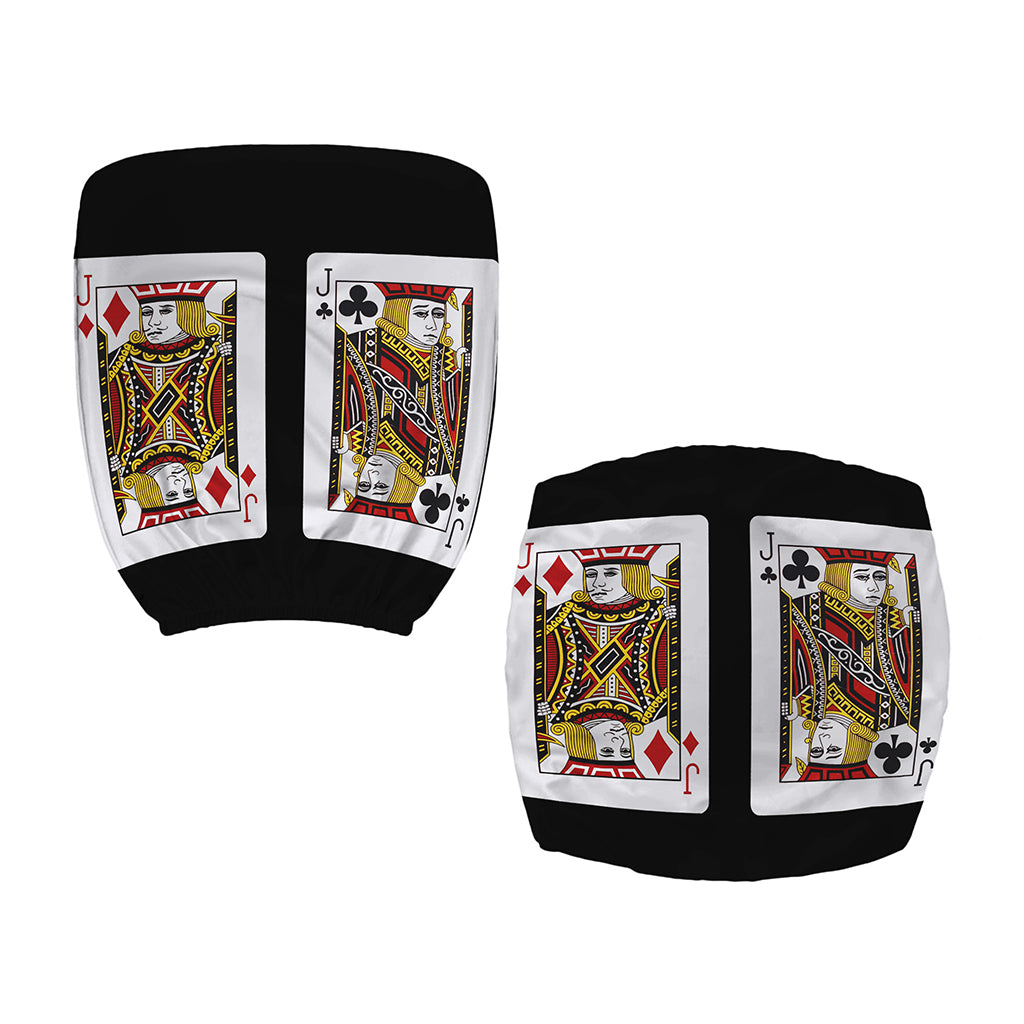 Four Jacks Playing Cards Print Office Chair Cover