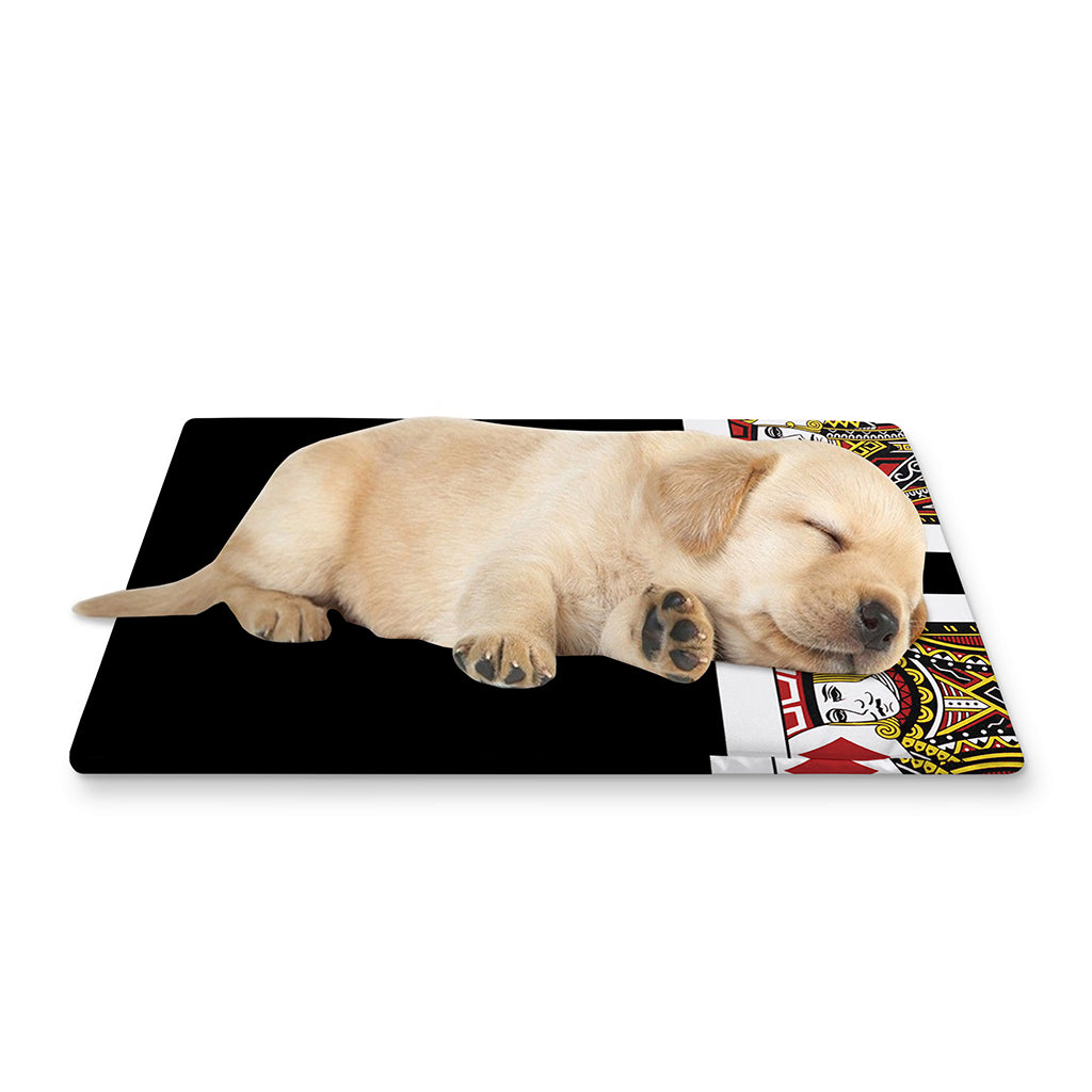 Four Jacks Playing Cards Print Pet Cooling Mat Cover