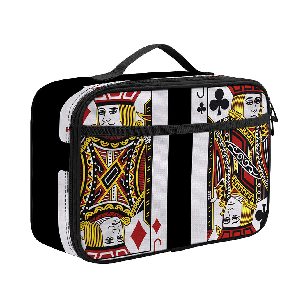 Four Jacks Playing Cards Print Portable Lunch Bag