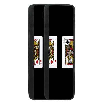 Four Jacks Playing Cards Print Refrigerator Handle Covers