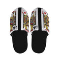 Four Jacks Playing Cards Print Slippers