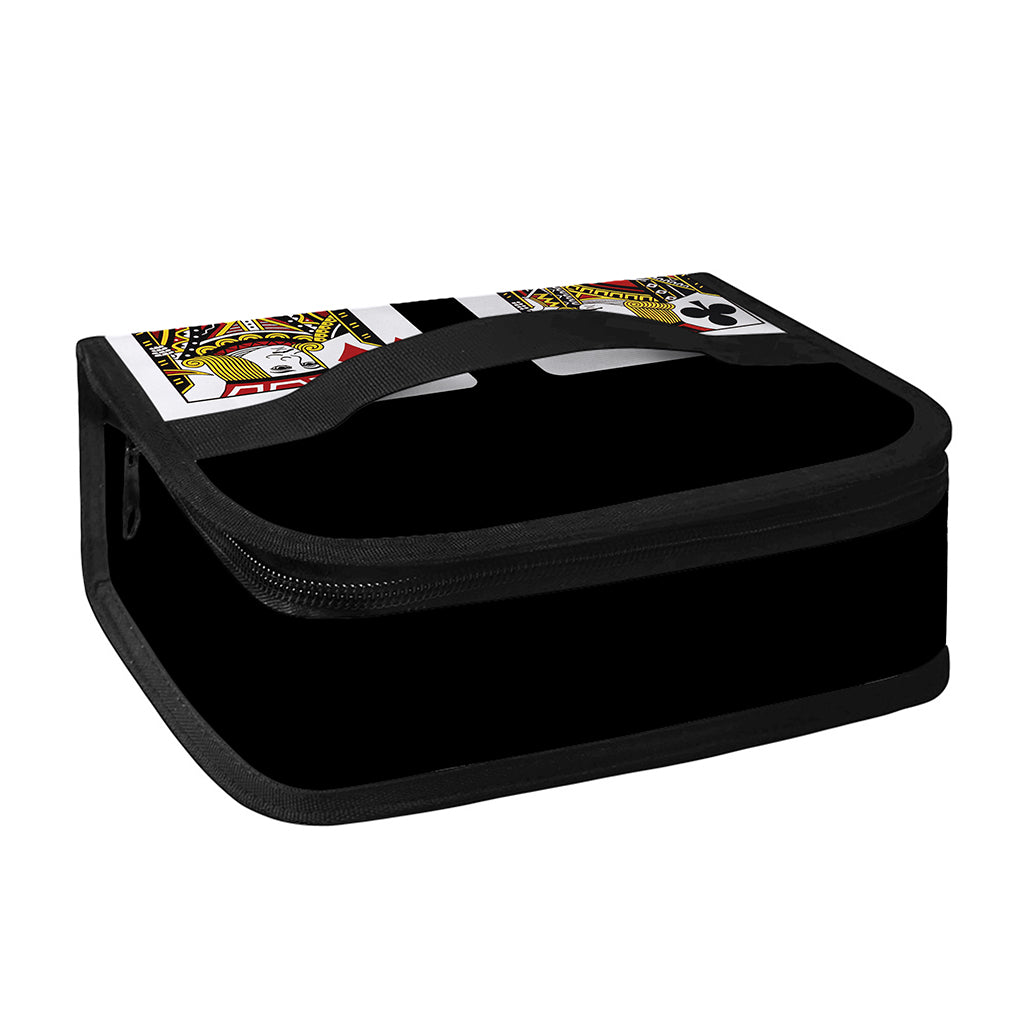 Four Jacks Playing Cards Print Small Lunch Bag