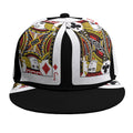 Four Jacks Playing Cards Print Snapback Cap