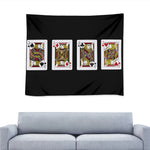 Four Jacks Playing Cards Print Tapestry
