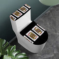 Four Jacks Playing Cards Print Toilet Lid And Tank Cover Set