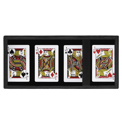 Four Jacks Playing Cards Print Trifold Wallet