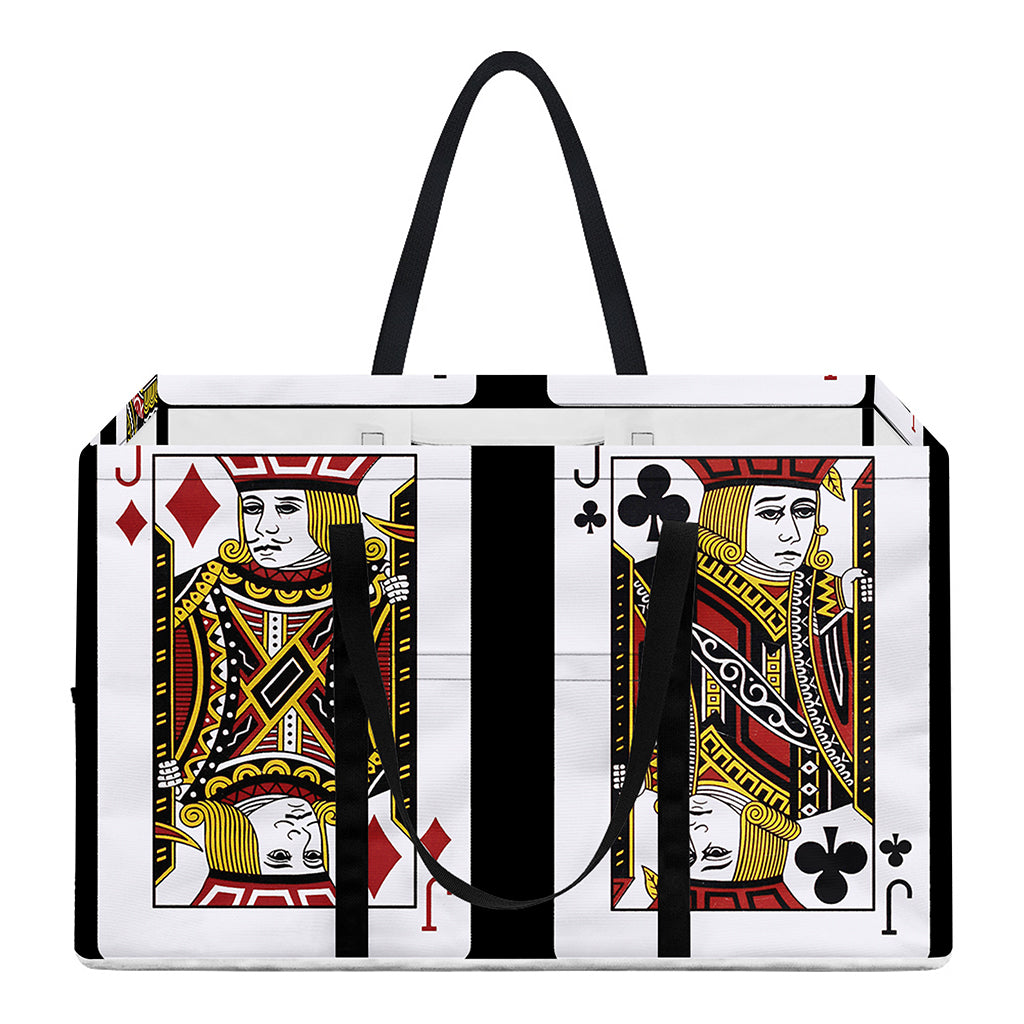 Four Jacks Playing Cards Print Utility Tote Bag