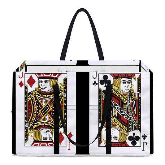 Four Jacks Playing Cards Print Utility Tote Bag