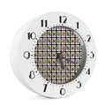 Four Kings Playing Cards Pattern Print Alarm Clock