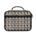 Four Kings Playing Cards Pattern Print Briefcase Bible Bag