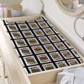 Four Kings Playing Cards Pattern Print Changing Pad Cover