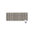 Four Kings Playing Cards Pattern Print Extended Mouse Pad