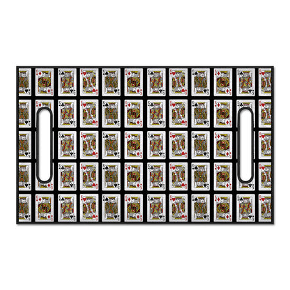 Four Kings Playing Cards Pattern Print Golf Cart Seat Cover