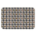 Four Kings Playing Cards Pattern Print Indoor Door Mat