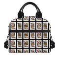Four Kings Playing Cards Pattern Print Insulated Lunch Bag