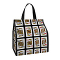 Four Kings Playing Cards Pattern Print Insulated Lunch Tote