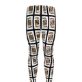Four Kings Playing Cards Pattern Print Men's Leggings