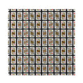 Four Kings Playing Cards Pattern Print Silk Bandana