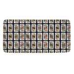 Four Kings Playing Cards Pattern Print Towel