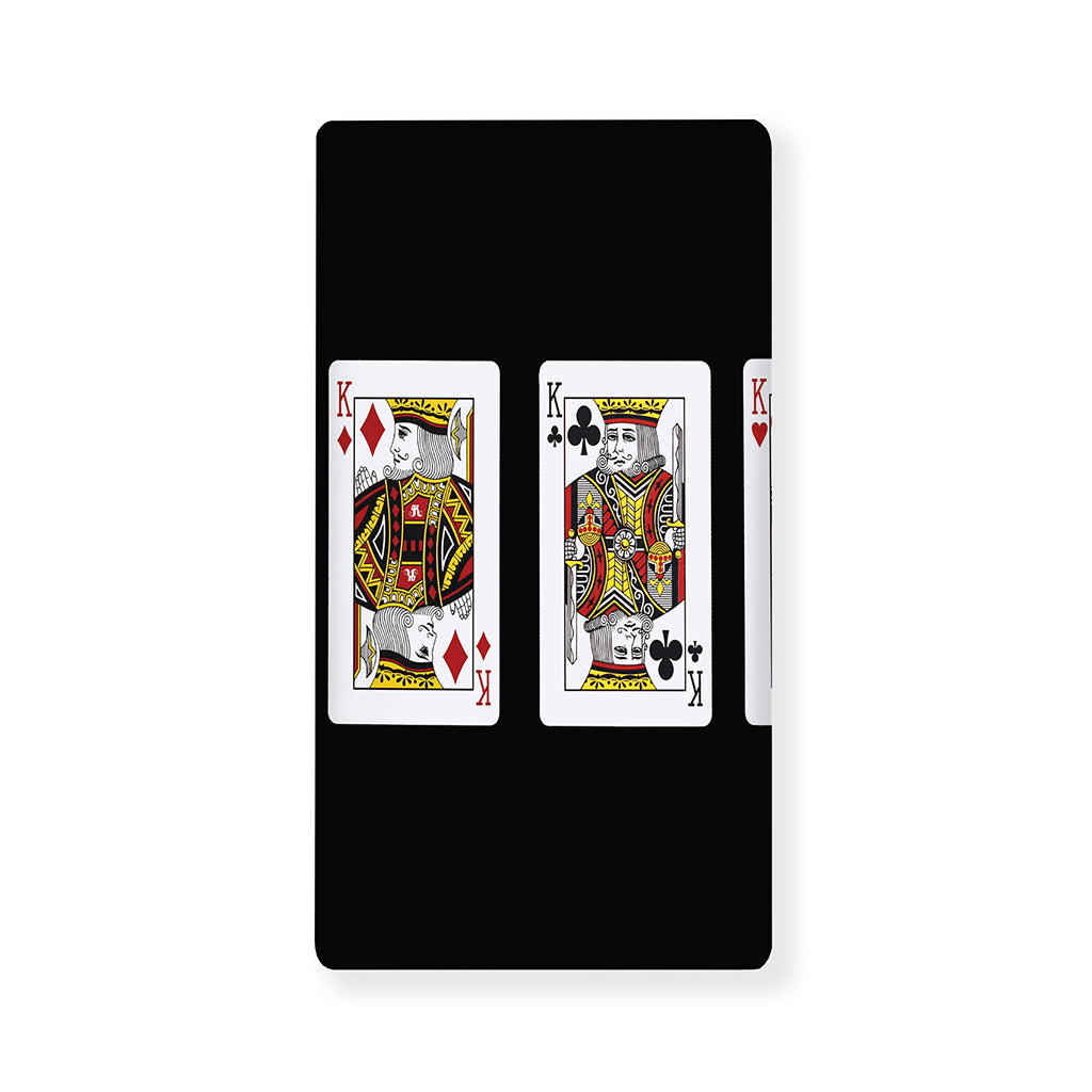 Four Kings Playing Cards Print Baby Crib Sheet