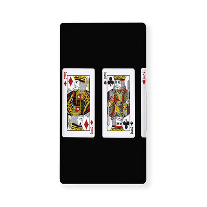 Four Kings Playing Cards Print Baby Crib Sheet