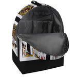 Four Kings Playing Cards Print Backpack