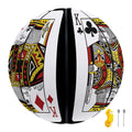 Four Kings Playing Cards Print Basketball