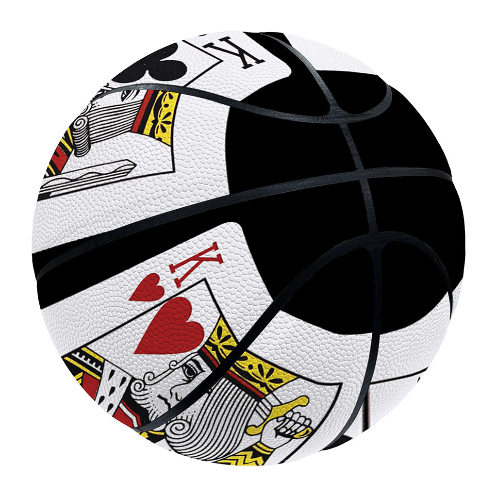 Four Kings Playing Cards Print Basketball