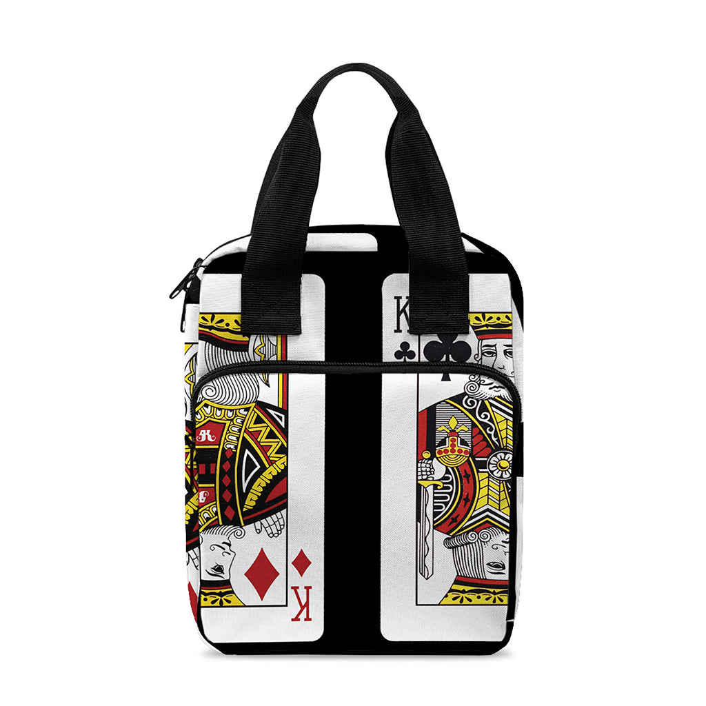 Four Kings Playing Cards Print Bible Tote Bag