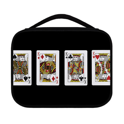Four Kings Playing Cards Print Classic Bible Case